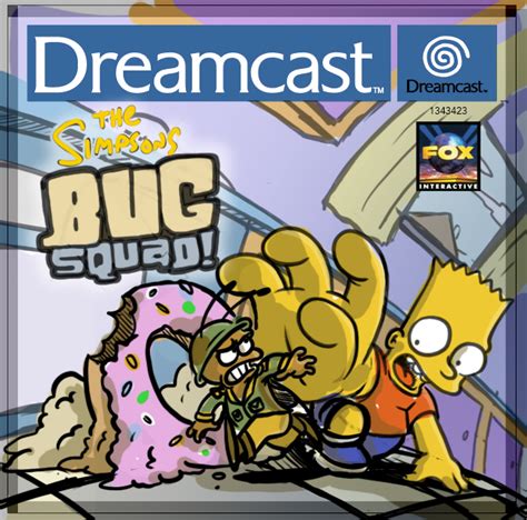 Simpsons Bug Squad Cover Idea Dreamcast