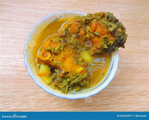 Assamese Fish Tenga Curry Stock Image Image Of Vegetable 263624877