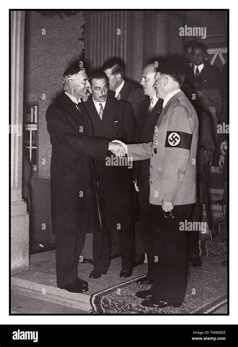 Hitler Chamberlain Peace Cut Out Stock Images Pictures Alamy