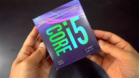 9m cache, up to 4.10 ghz. Intel Core i5 9400F REVIEW and UNBOXING with BenchMarks ...