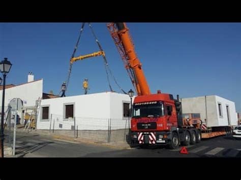 Se trata de viviendas industrializadas de alta calidad y eficiencia energética. Transporte Especial de Casas prefabricadas de Hormigón ...