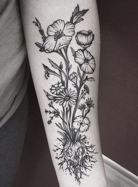 220 Flower Tattoos Meanings And Symbolism 2020 Different Type Of