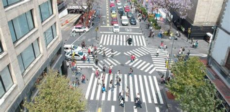 Cruces Peatonales Diagonales Mobilitas