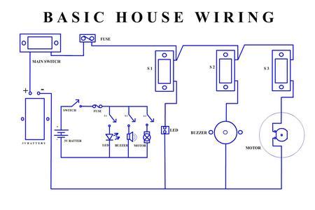 It shows the components of the circuit as simplified shapes, and the capacity and signal associates surrounded by the devices. Basic House Wiring Pdf