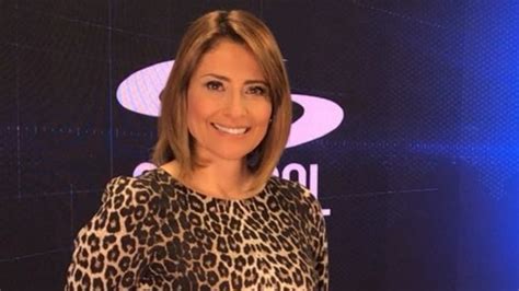 María Lucía Fernández de Noticias Caracol cuando era modelo