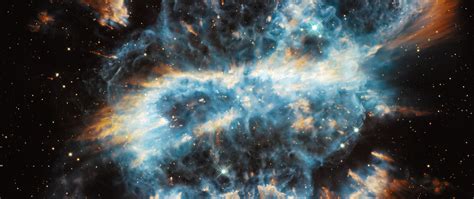 Download Wallpaper 2560x1080 Ngc 5189 Nebula Planetary Nebula Space