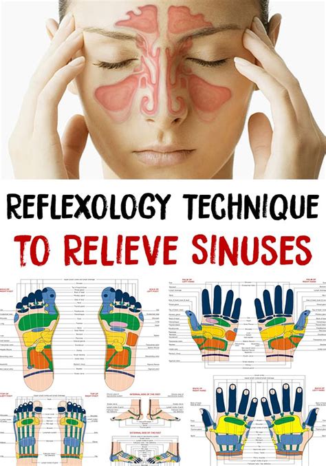Sinuses Reflexology Technique To Relieve Sinuses Reflexology Foot Massage Reflexology