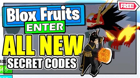 Blox Fruits Dragon Fruit All 7 New Secret Roblox Blox Fruits Codes