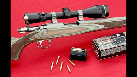 Ruger Bolt Action M7717 In 17 Winchester Super Magnum Youtube