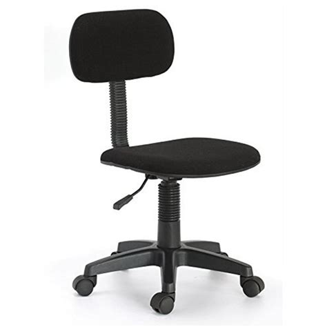 Hodedah Armless Task Chair Black