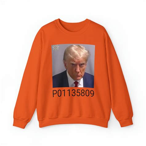Trump Mugshot Official Mugshot Unisex Crewneck Sweatshirt With Etsy