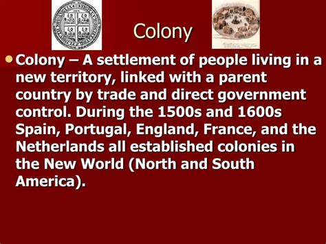 Ppt Colony Powerpoint Presentation Free Download Id9291045
