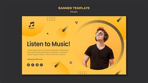 Music Banner Template Free Psd File