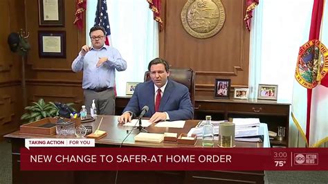 New Change To Floridas Safer At Home Order Youtube