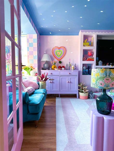 Pastel Living Room Pink Wallpaper Living Room Pink Wallpaper Home