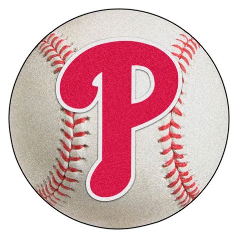 Fanmats Mlb Philadelphia Phillies Photorealistic In Round Baseball