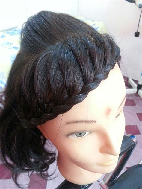 Some of us just want a simpler approach to hairstyling. front braiding... | Hair styles, Hair beauty, Hair