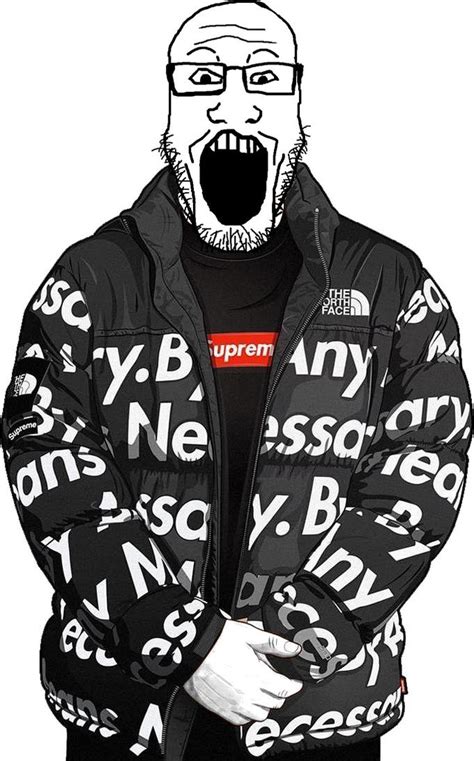 Supreme Drip Jacket Meme Png Supreme Png Transparent For