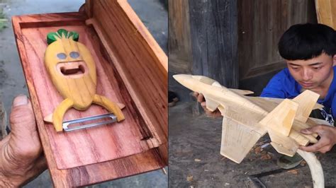 New 12 Creative Handcraft Use Bamboo And Wood That Are Beautiful Youtube