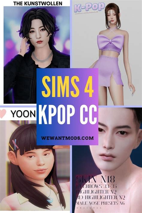 Sims 4 Kpop Cc On Tumblr