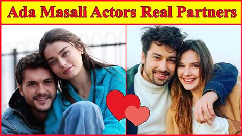 Real Spouse And Partners Of Ada Masali Actors Turkish Drama Ada