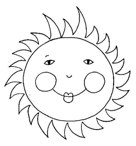 Coloring Pages For Kids Sun Coloring Pages