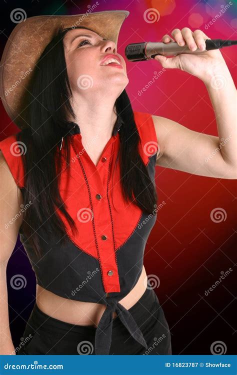 Country Western Singer Performer Royalty Free Stock Photography Image