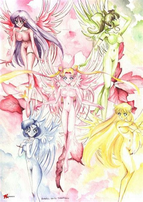 Imágenes de Sailor Moon Terminada Sailor Inners Parte Marinero manga luna Sailor moon