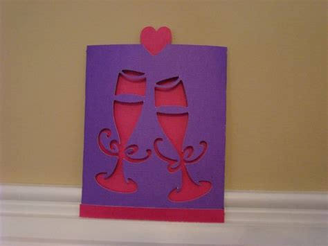 Today is our 8th wedding anniversary so i decided to make him a card. Anniversary Card | Cricut cards, Cards, Anniversary cards