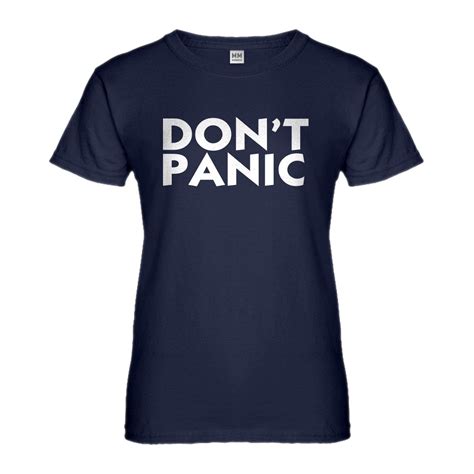 Don T Panic T Shirt 5820 Jznovelty