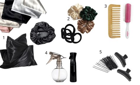 5 accessoires indispensables pour les cheveux bouclés à crépus Rose