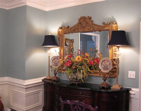 Wall paint with soft sheens, such as eggshell, satin or semi. Pin by Lauren on ~ Dining Rooms ~ | Dining room blue ...