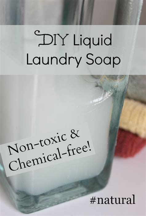 Diy Liquid Laundry Detergent Recipe It Takes Time In 2020 Homemade
