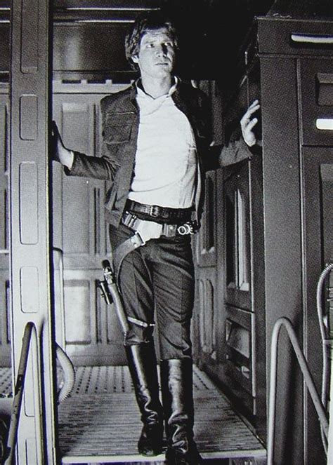 Harrison Ford Behind The Scenes Of Star Wars Episode V The Empire