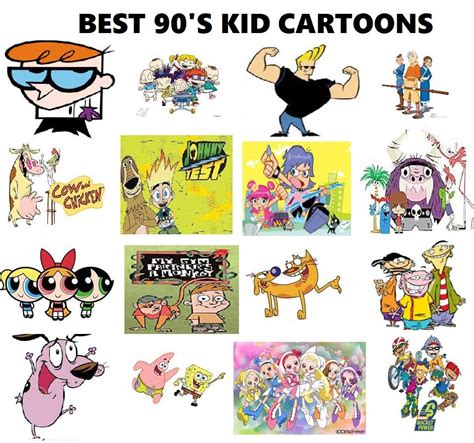 The Best 90s Kid Cartoons Genz