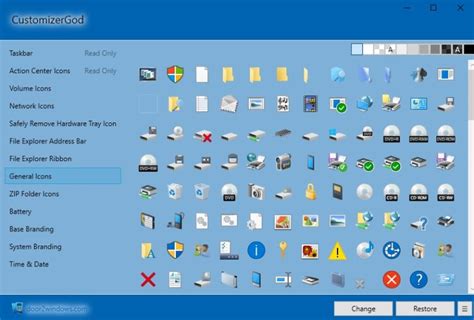 Как поменять иконки в Windows 10 Есть решение