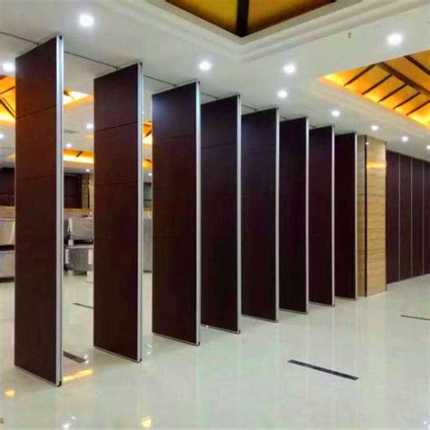 Sound Proof Movable Partition Wall Operable Sliding Folding Wall