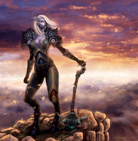 New Fantasy Fantasy Armor High Fantasy Fantasy Women Draenei Female