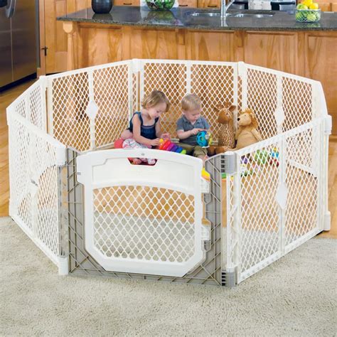 Toddleroo By North States Superyard Ultimate 8 Panel Baby Play Yard For