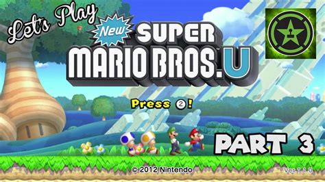 Lets Play New Super Mario Bros U Wii U Part 3 Youtube