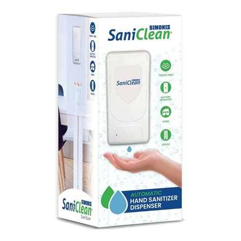 0.0 star rating write a review. SaniClean Automatic Hand Sanitizer Dispenser - Ventnor ...