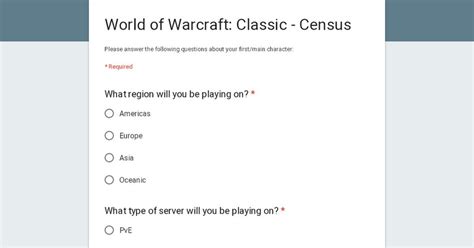 Classic Realm Populations Wow Classic General Discussion World Of