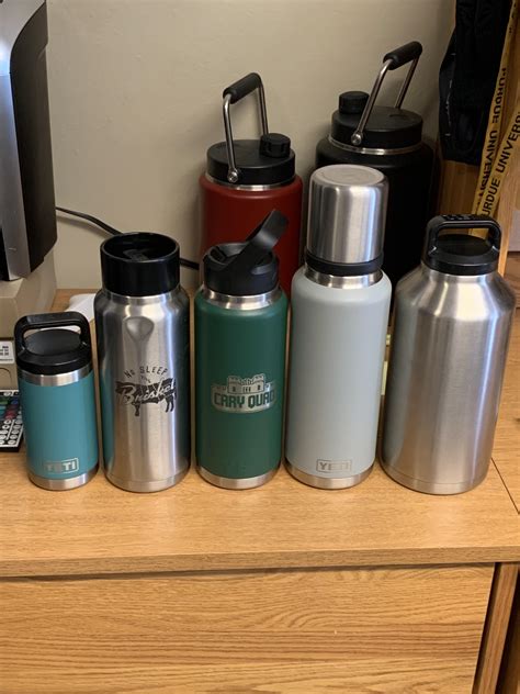 Added The 46 Oz Rambler To My Lineup From Left To Right For Size