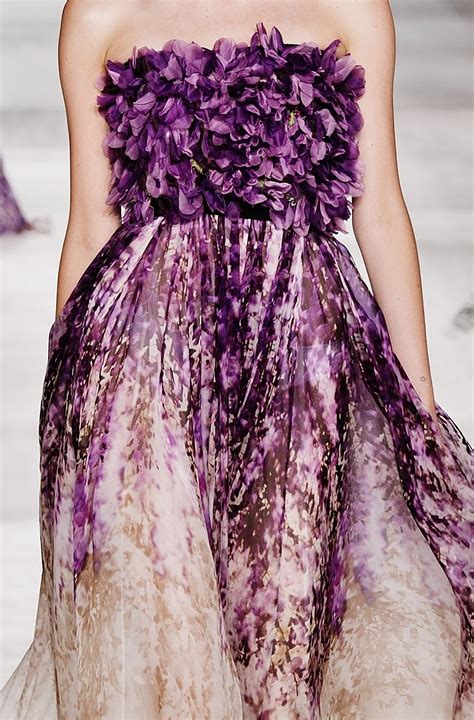 Lavender Flowing Dress Fashion Dress Floral Purple Beauty Model Classic