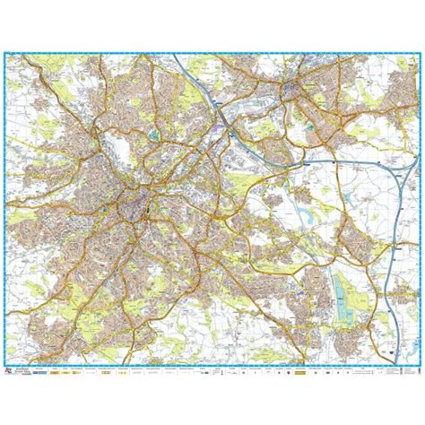 A Z Sheffield Street Map