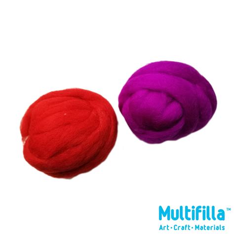 Natural Colored Wool Multifilla