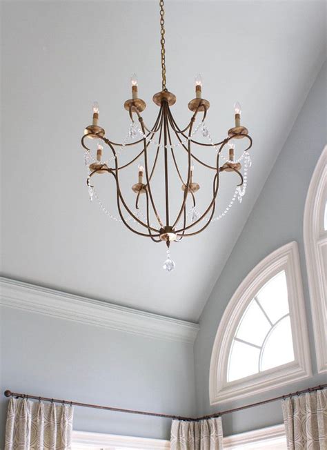 Benjamin Moore Gray Wisp 1570 Ceiling And Walls Are Painted At The