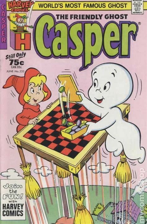 Casper The Friendly Ghost 1958 3rd Series Harvey 233 Old Comic Books Vintage Comic Books