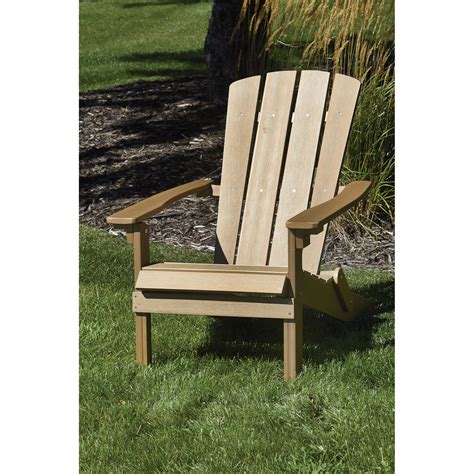 Adirondack chairs, muskoka chairs, muskoka sessel, canadian chairs, deck chairs, bear chairs, chaises canadiennes, kanadyjskie krzesła, kanadské židle, scaune canadiene, sedie canadesi, kanadese stoele, kanadai székek, kanadské stoličky. This Stonegate Designs Brown Composite Adirondack Chair ...