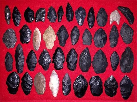 Desert Paleo Tradition Projectile Points Nv And Ca Native American